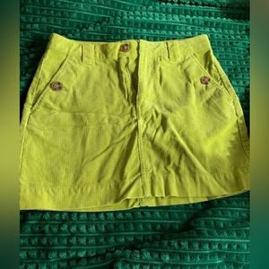 wild fable Lime Green Corduroy Skirt | Size 2